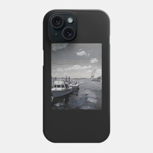 Gray Skies - Acrylic Painting Phone Case