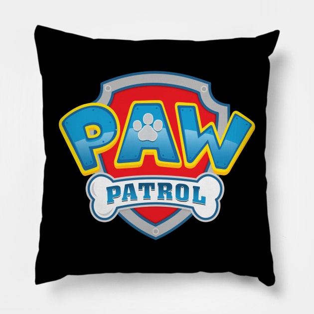 Patrol logo Pillow by JamesCMarshall