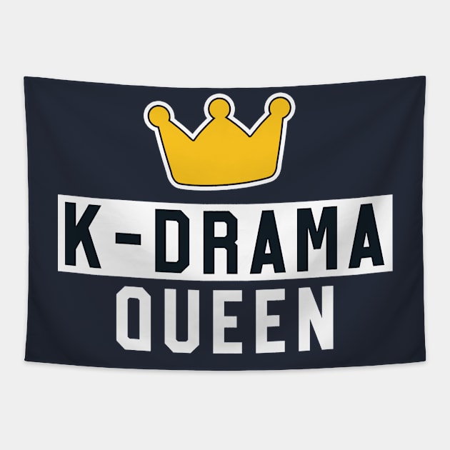 K-Drama Queen - Kawaii K-Pop T-Shirt Merchandise Tapestry by 14thFloorApparel