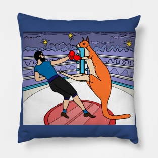 Boxing Glove Boxing Kangaroo Fighting Pillow