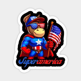 Super donkey america Magnet