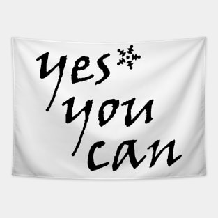 YES YOU CAN Tapestry