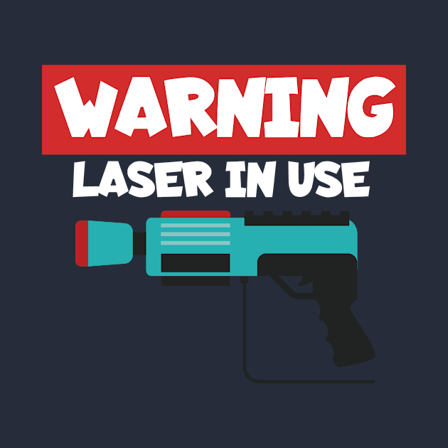 Lasertag warning laser in use by maxcode