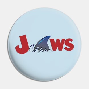 Jaws t-shirt Pin