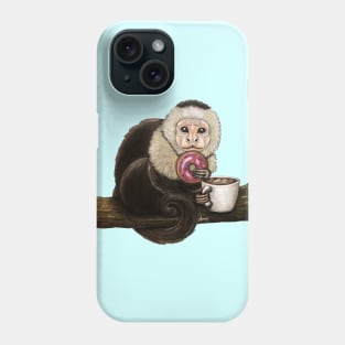 "Capuchin Cappuccino" - Java Jungle collection Phone Case