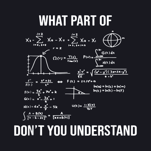 What Part Of Funny Mechanical Engineer Mathematician by teesfun