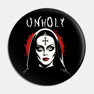 Unholy Nun Pin