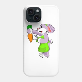 Rabbit Hairdresser Scissors Carrot Phone Case