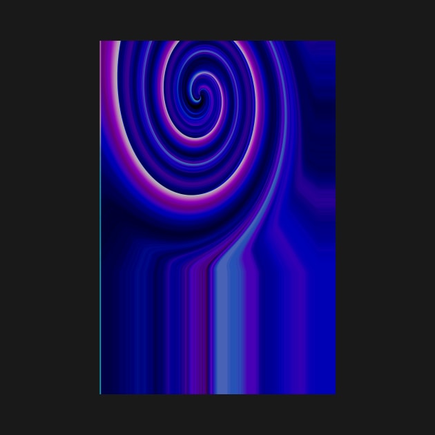 Big spiral in luminescent color by Uniquepixx