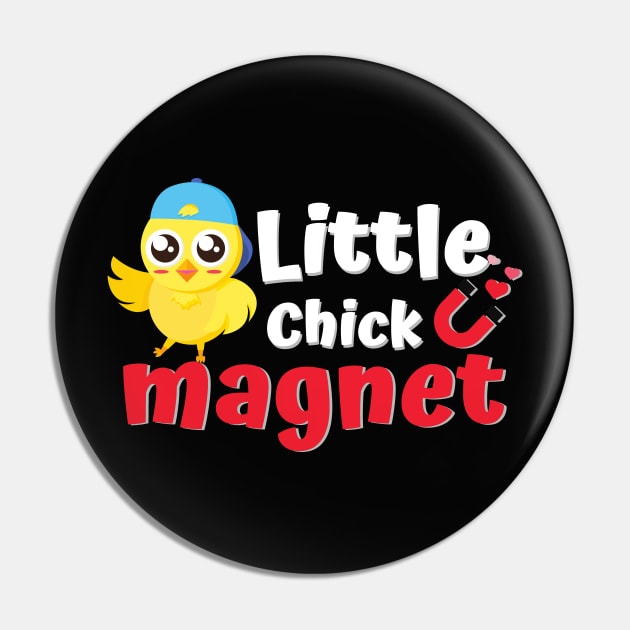 Little chick magnet Shirt Pin by AYDigitalDesign