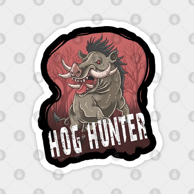 hog hunter, Magnet by JayD World