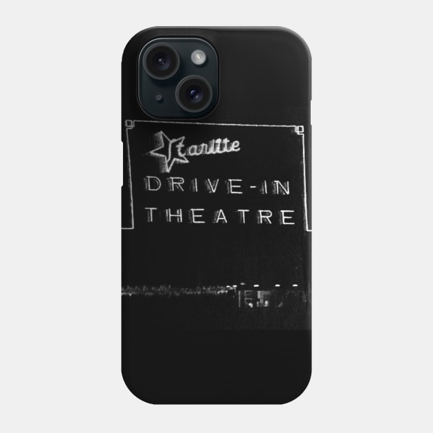 Starlite Drive In Theater Phone Case by greenporker