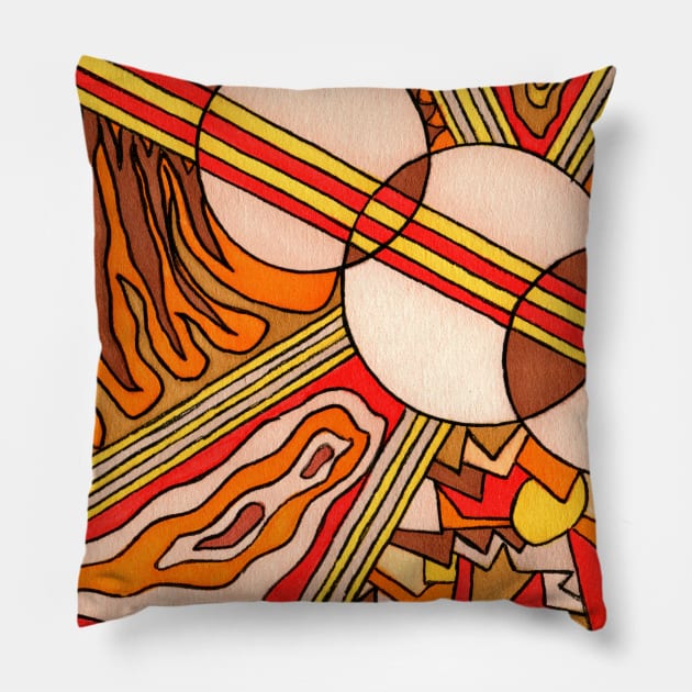 Glimspe of My Soul 6 Pillow by AleHouseDrae