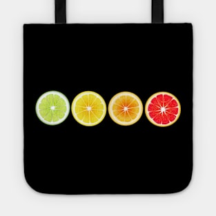 Lime Lemon Orange Vitamin Citrus Wheels of a Power of Juice Health Food choices and living Greenway for your own strong Health benefits and vitality life Tote