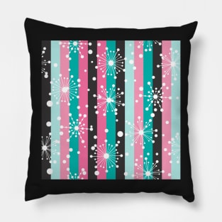 Atomic Cafe MidCentury Star Stripes Pillow