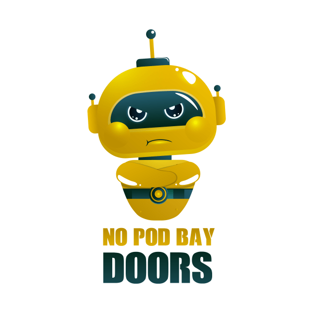 No pod bay doors - pouting child AI/Robot by playlite