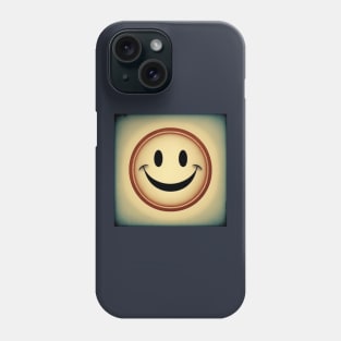 Vintage Happy Smiley Face Retro 80s 90s Aesthetic Phone Case