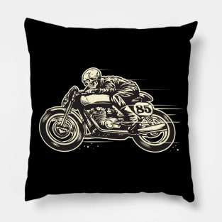 Cycle Skull Pillow