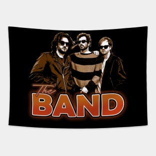 King Harvest Style The Band Retro Folk Rock Iconic Couture Graphic T-Shirt Tapestry