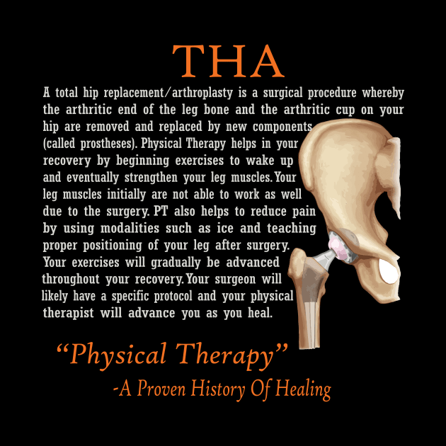 Physical Therapy THA by TherapyTees