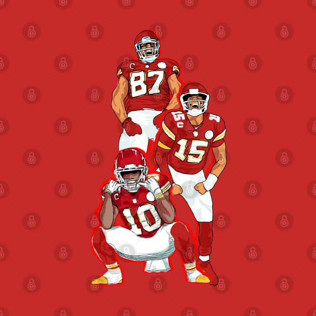 kc chiefs fans - RED by Mic jr