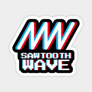 Sawtooth Wave 8-Bit Magnet