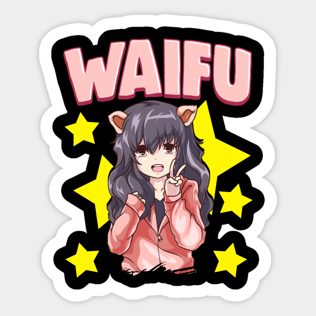 Waifu Anime Girl Japanese Cute Manga Kawaii Senpai Waifu Sticker Teepublic If you don't like a particular user's posts, consider blocking. waifu anime girl japanese cute manga kawaii senpai