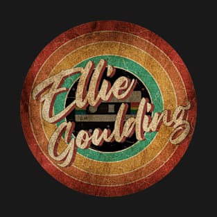 Ellie Goulding Vintage Circle Art T-Shirt