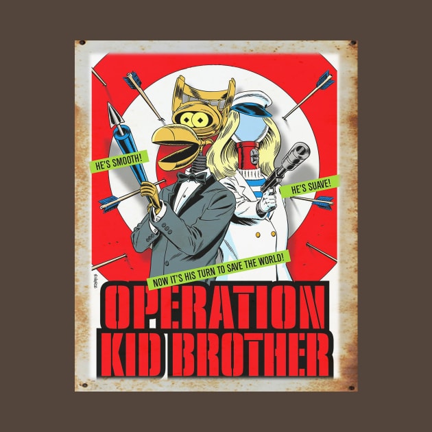 Mystery Science Rusty Barn Sign 3000 - Operation: Kid Brother by Starbase79