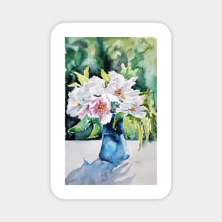 Still life with flowers Magnet