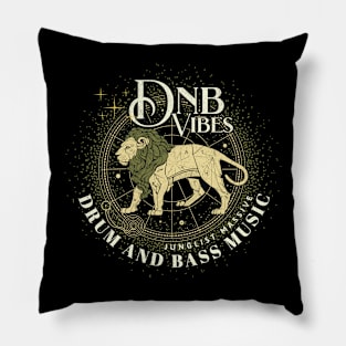 DNB - Leo Lion Vibes (Army Green) Pillow