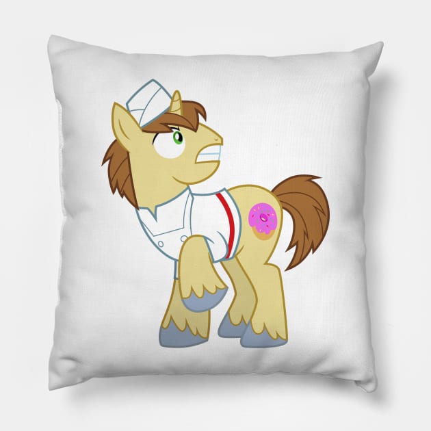 Donut Joe 2 Pillow by CloudyGlow