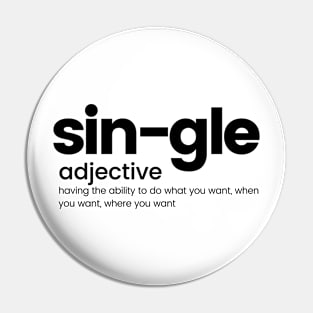 Single Valentine Shirt Pin