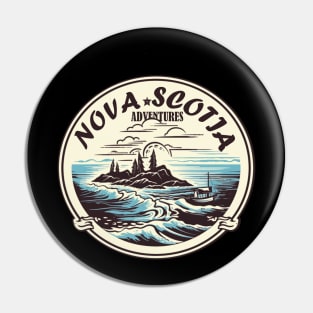 Nova Scotia Adventures Pin