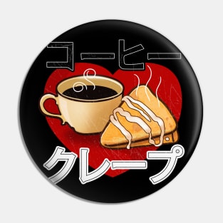 Coffee and Crepe Pin