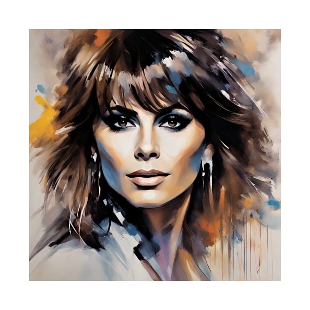 portrait with Paula Abdul by bogfl