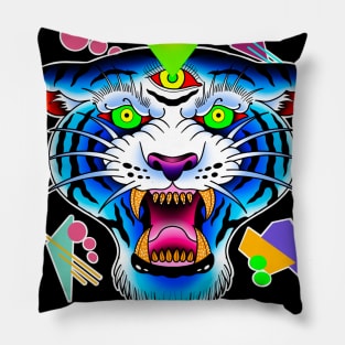 Funkadelic Tiger Pillow