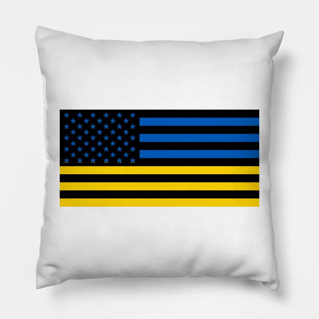 Ukraine Pillow by Wickedcartoons