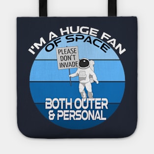 Im a huge fan of space both outer and personal Tote