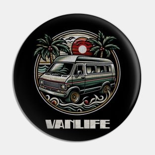 Beach Vannin Pin