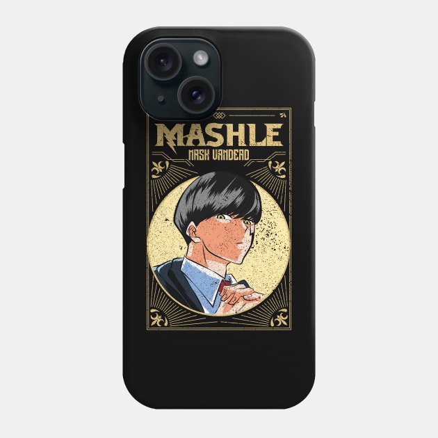 MASHLE: MAGIC AND MUSCLES (MASH VANDEAD) GRUNGE STYLE Phone Case by FunGangStore