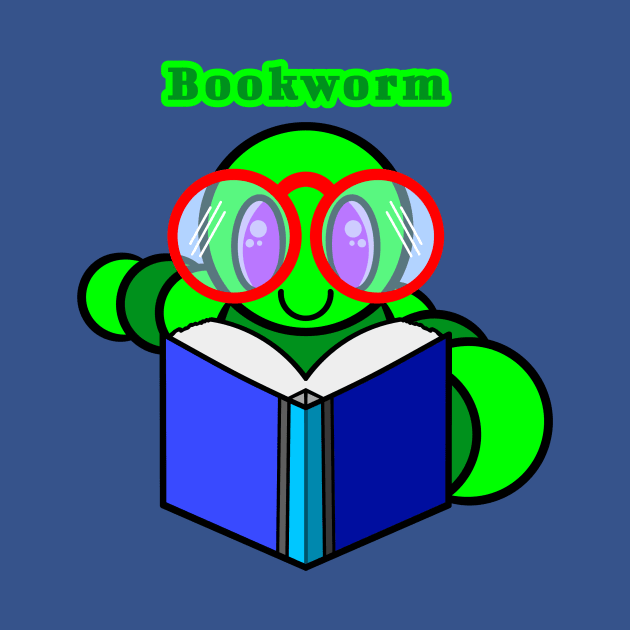 Bookworm by RD Doodles