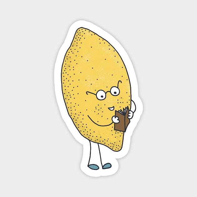 Lemon Nerd Magnet by Matt Andrews