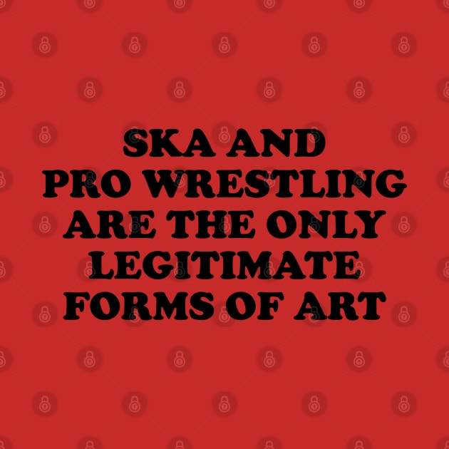 Ska & Pro-Wrestling by PentaGonzo