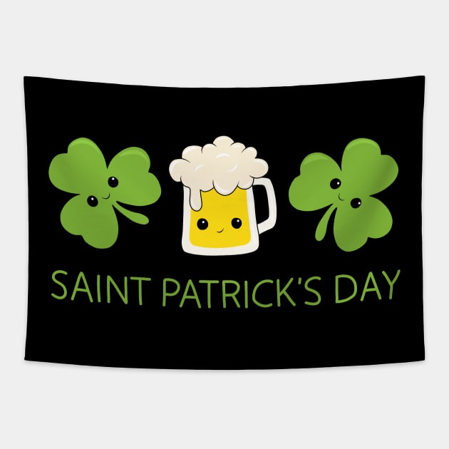 St Patricks day Tapestry by valentinahramov