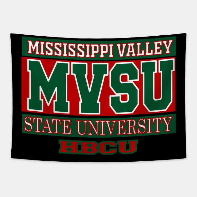 Mississippi Valley State 1950 University Apparel Tapestry by HBCU Classic Apparel Co