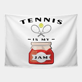 Tennis Is My Jam Tapestry