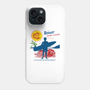 Bidart  basque country Surfing Phone Case