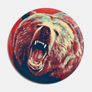 Bear Roar Pop 2 Pin