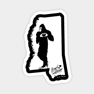 Mississippi Bigfoot Magnet